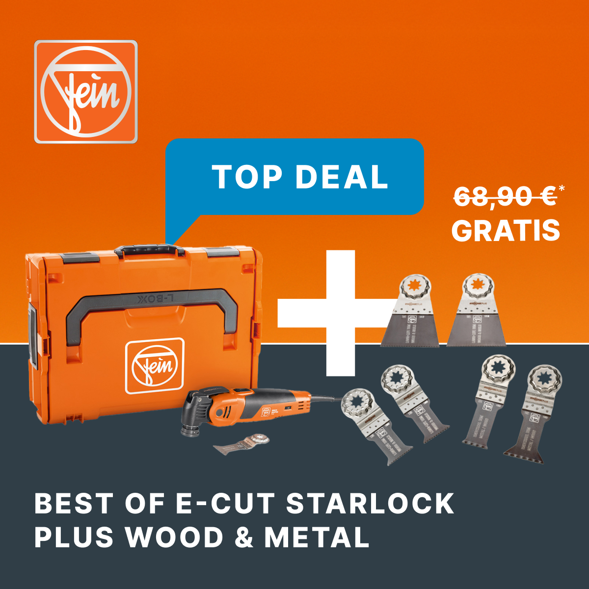 FEIN MULTIMASTER KAUFEN UND ZUBEHÖR-SET GRATIS ERHALTEN.