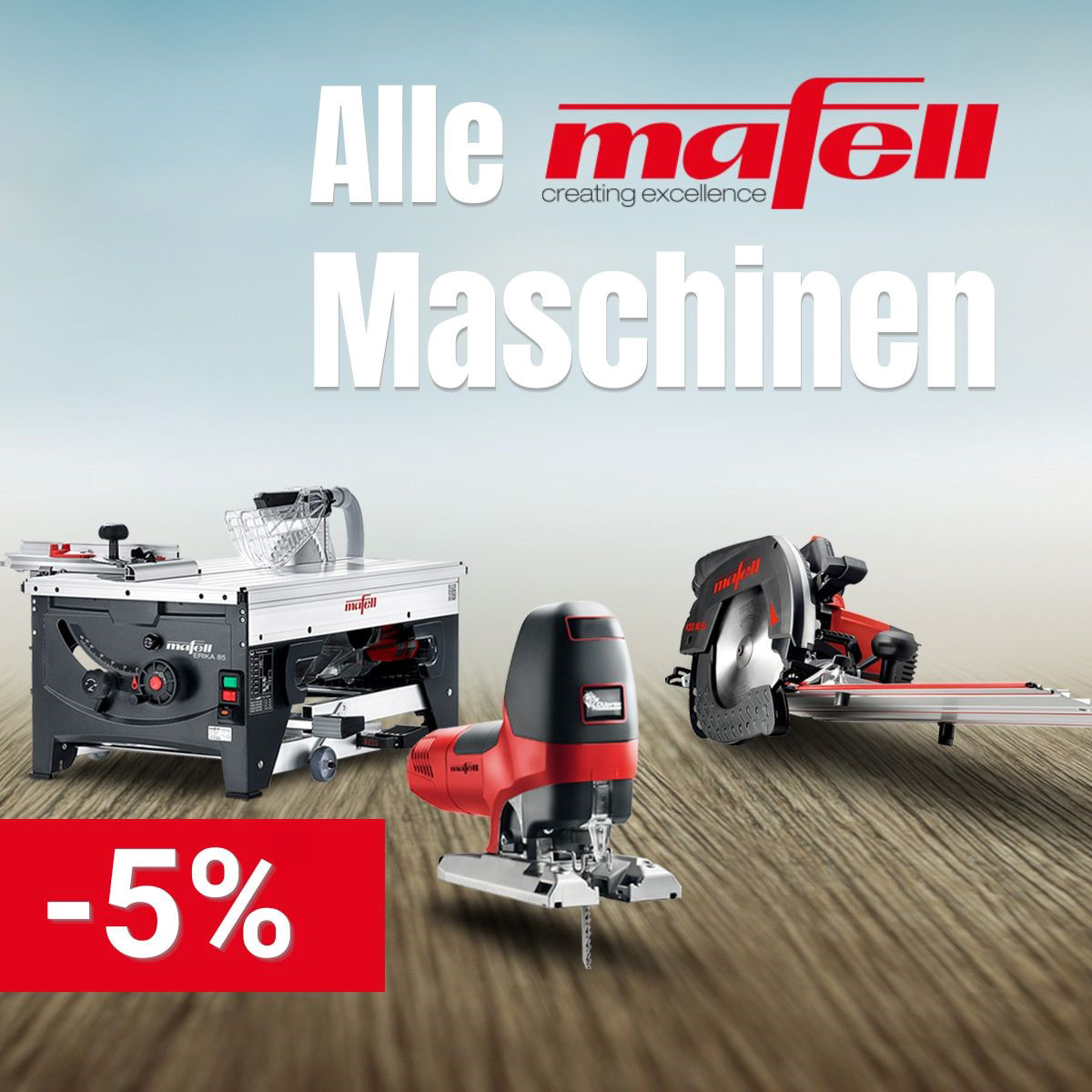 MAFELL – Handwerkerbonus 5% 