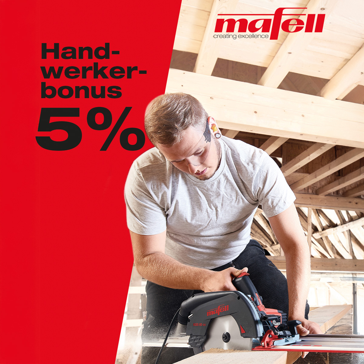 MAFELL – Handwerkerbonus 5% 