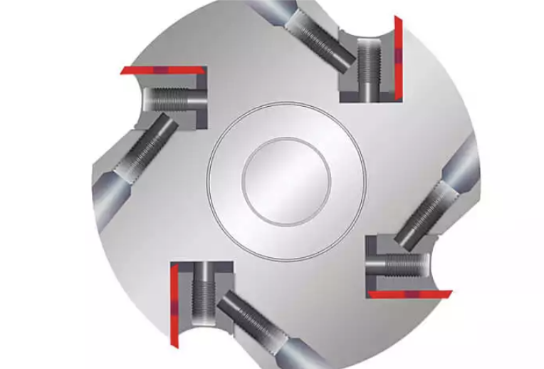 Dickenhobeln mit 4-Messer-Hobelwelle!