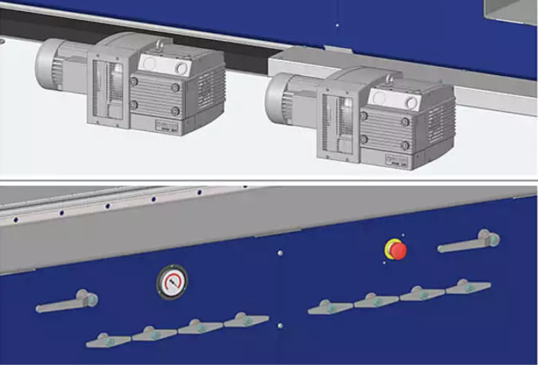 Das FORMAT-4 Vakuumsystem - drei Varianten für alle Fälle