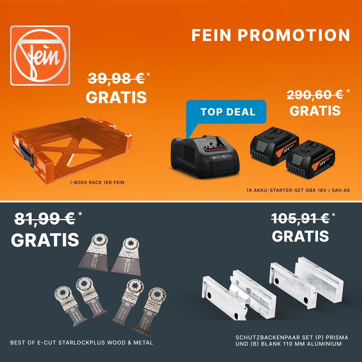 Jetzt Gratis-Prämie von FEIN sichern!