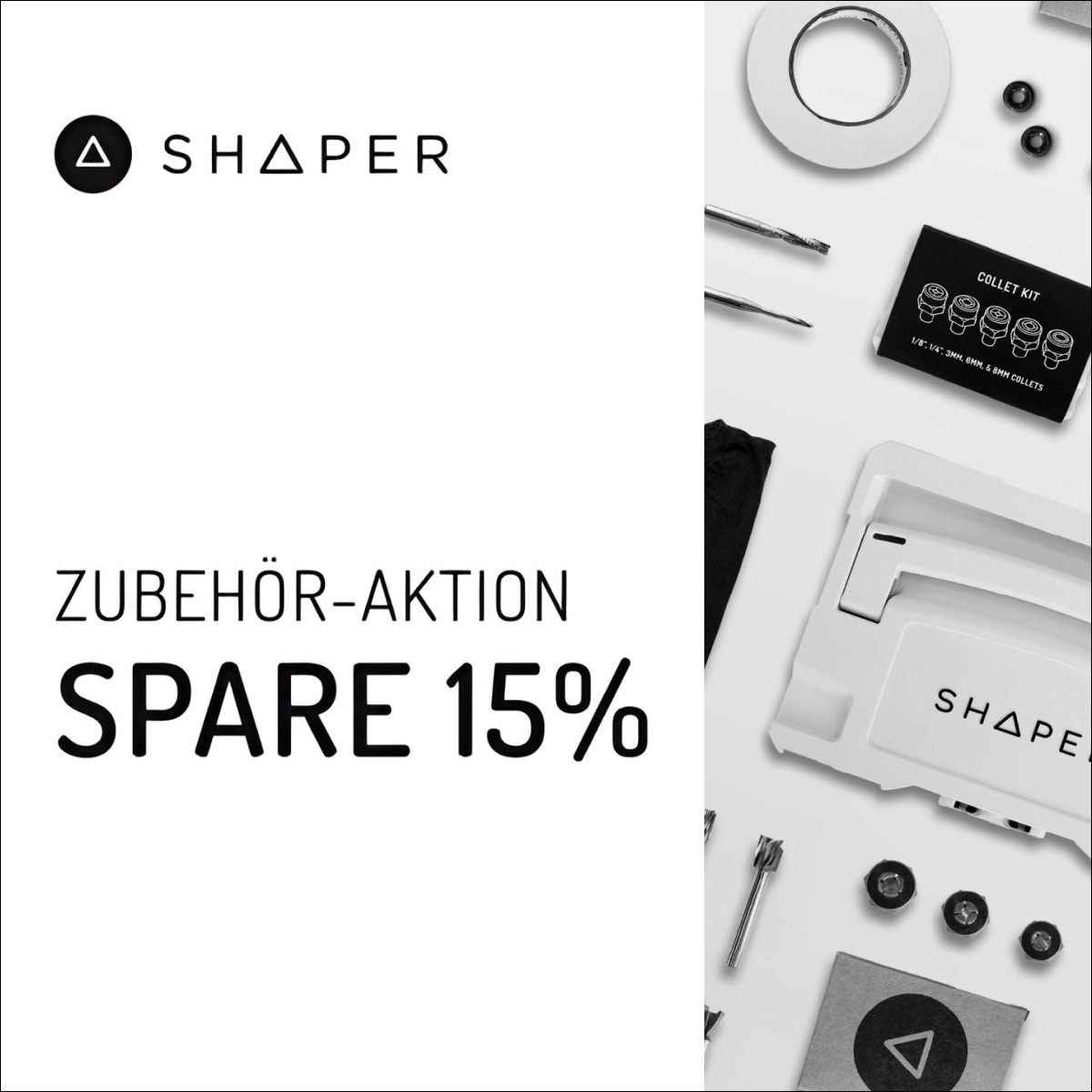 15 % auf Shaper Zubehör*
