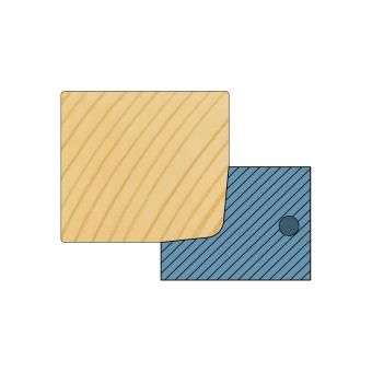 Radienmesser für Radienfräser 4 mm