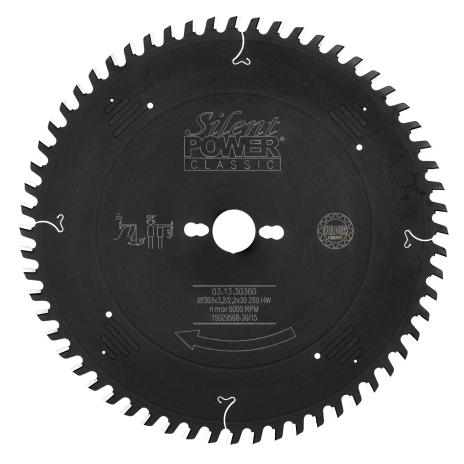 Beschichtungs-Sägeblatt HZ/DZ Silent-POWER CLASSIC 303 mm