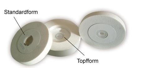 Edelkorundscheiben K60 für Schleifmaschinen Ø 150 mm 25