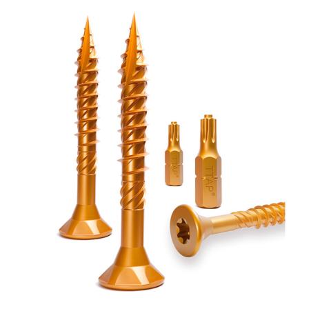 E-Jet Spanplattenschrauben | Stahl, gelb verzinkt 4 x 40 mm