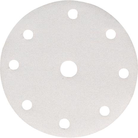 Schleifpapier Klett Ø 150 mm | weiß 180
