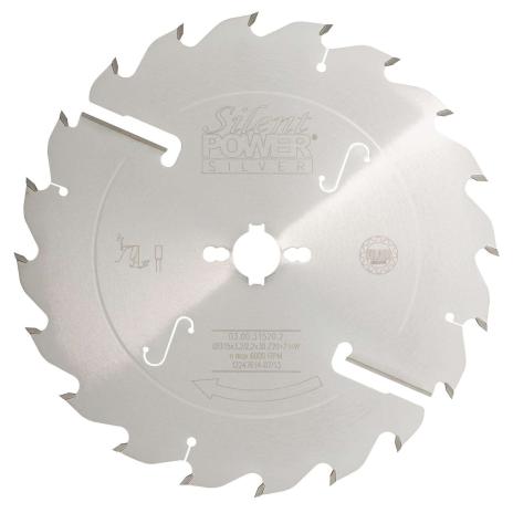 Profizuschnitt-Sägeblatt Silent-POWER SILVER 