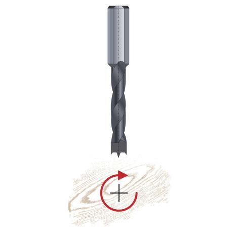 Dübelbohrer für Dübellochbohrmaschinen 8 mm | R | 30 mm