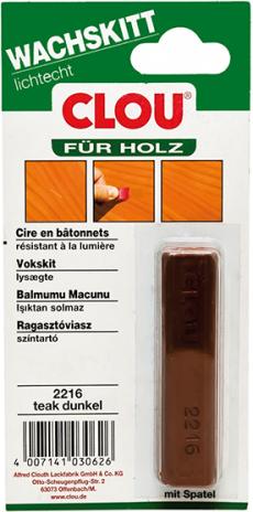 Wachskitt | lichtecht | für Holz Eiche rustikal